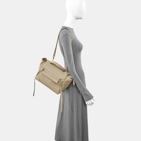 BELT Mini Calfskin Beige