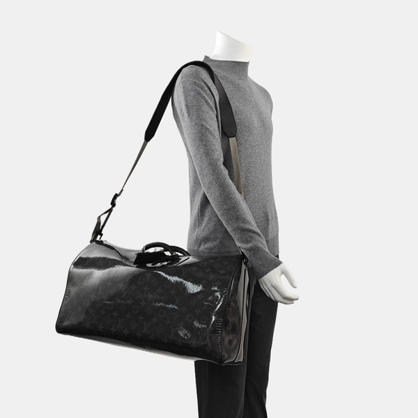 KEEPALL 50 Monogram Special Material Black