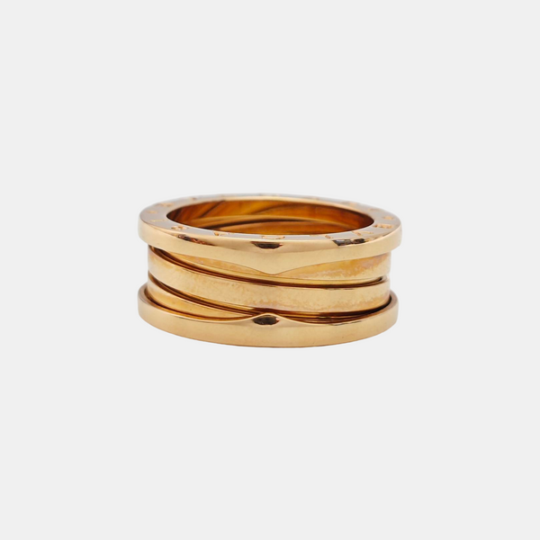 B.ZERO1 18k Rose Gold Ring EU 56