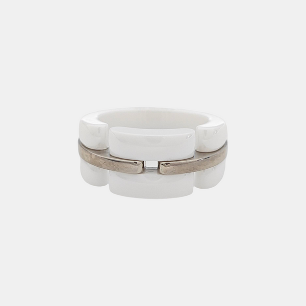Anillo de cerámica blanca ULTRA EU 55