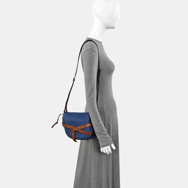 Gate Small Calfskin Blue