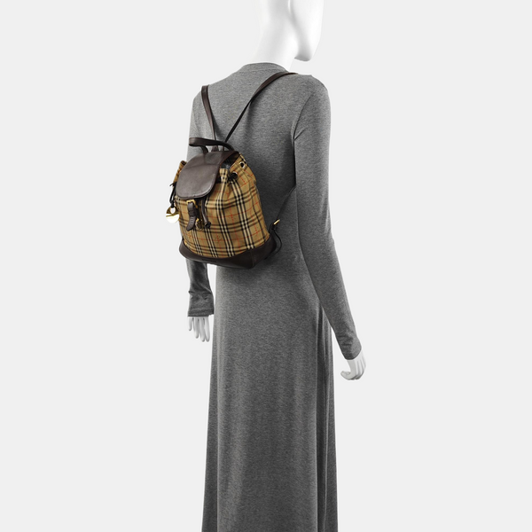 Canvas Backpack Brown