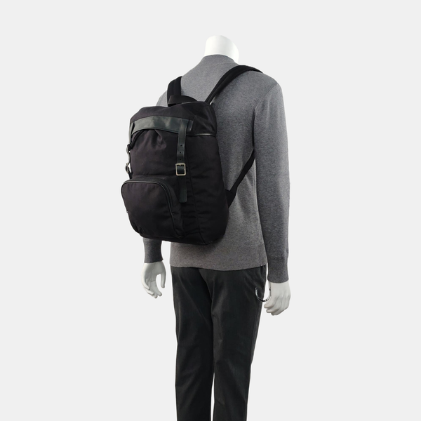 Canvas Backpack Black