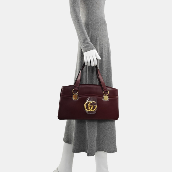 Arli Large Monogram Calfskin Red