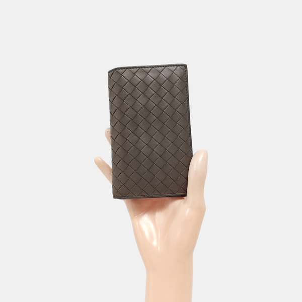 Cross-Body Bag Lambskin Gray Card Holder