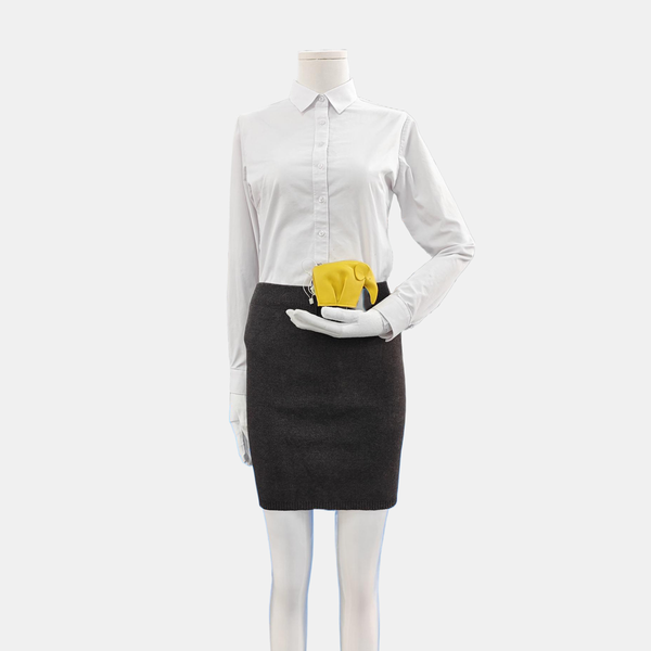 Animals Calfskin Yellow