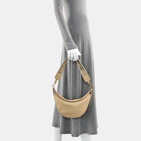 Hammock Hobo Calfskin Beige