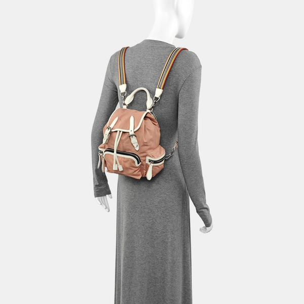The Rucksack Nylon Pink
