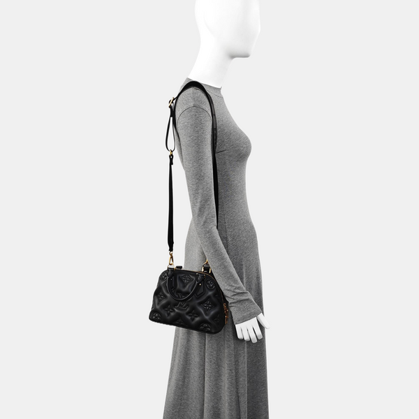 ALMA BB Quilted Calfskin Black