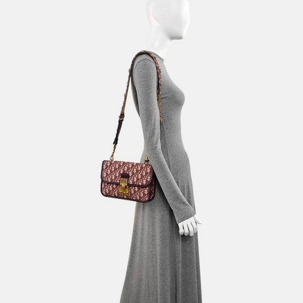 Dioraddict Oblique Canvas Red