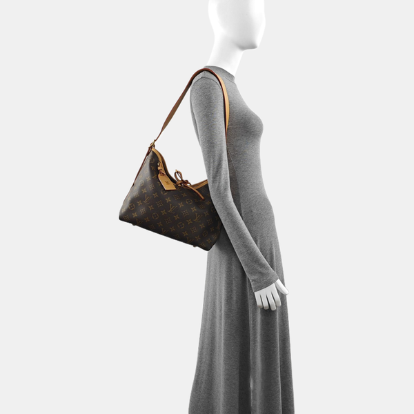 CARRYALL PM Monogram Coated Canvas Brown
