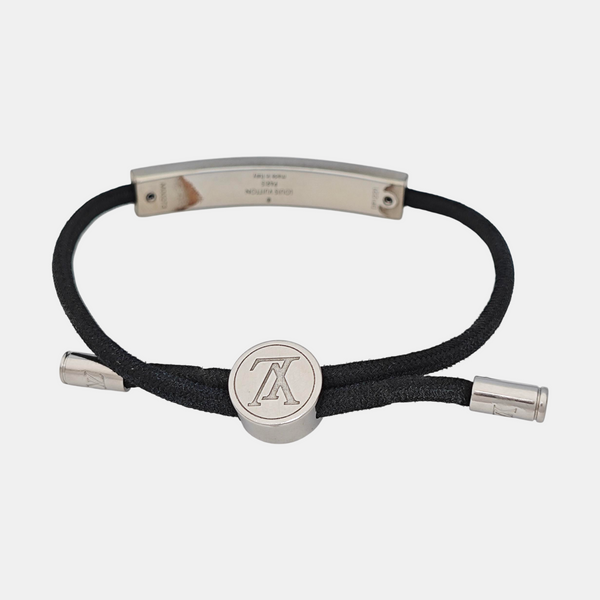 SPACE LV Fabric Black Bracelet