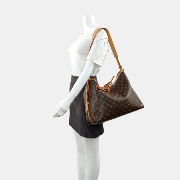 CARRYALL MM Monogram Coated Canvas Brown