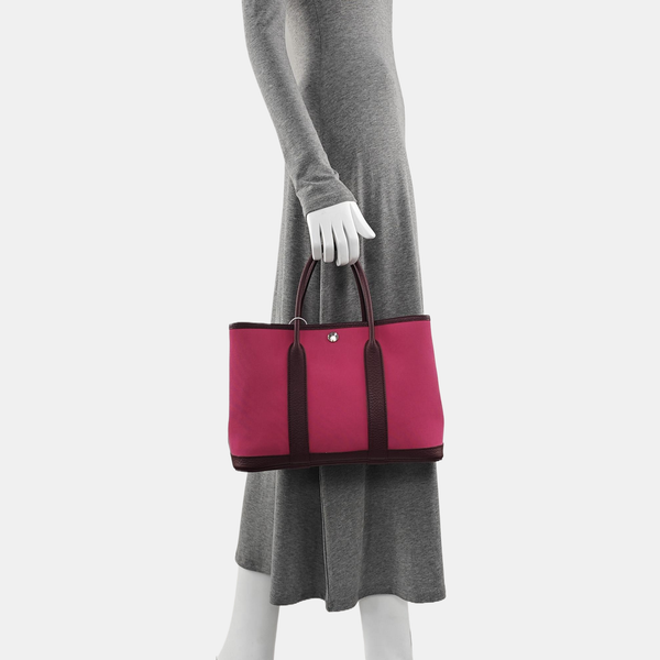 Authenticated pre-owned Garden Party 30 Canvas Pink - Top Handle Bag at Looply