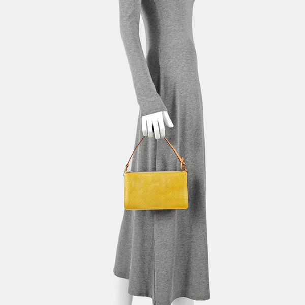 LEXINGTON Monogram Patent Leather Yellow
