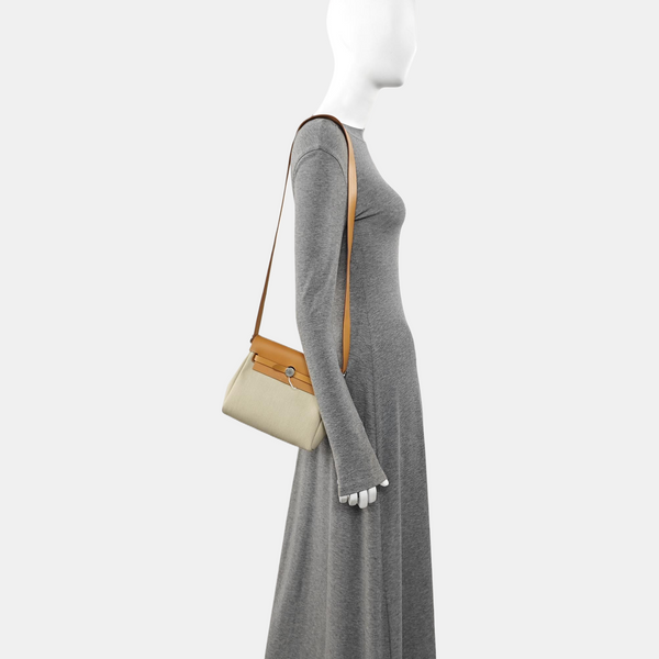 Bolso Herbag Mini Canvas Beige