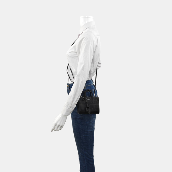 Authenticated pre-owned SAC DE JOUR Calfskin Black - Tote Bag at Looply