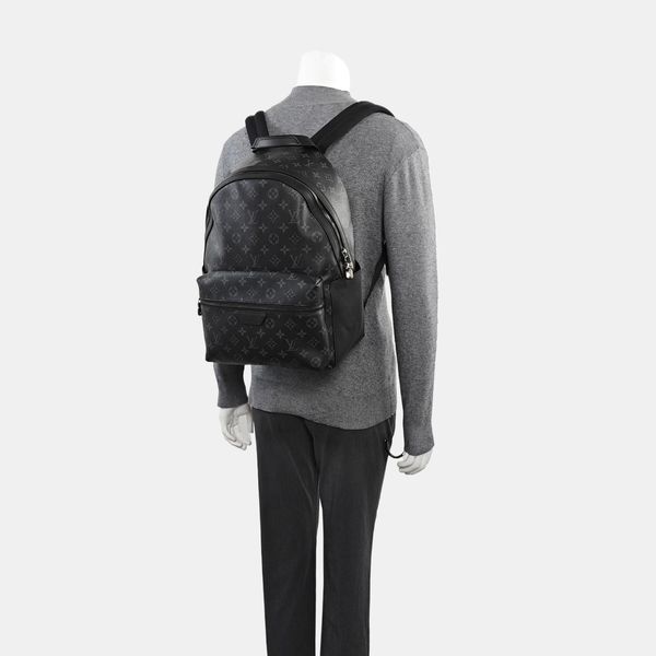 DISCOVERY MM Monogram Coated Canvas Black
