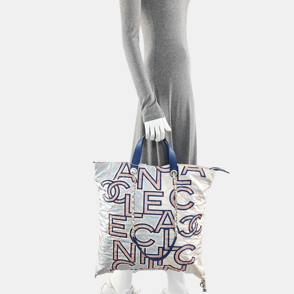 Fabric Shoulder Bag White