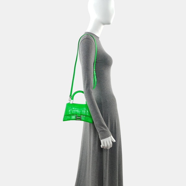 Hourglass XS Calfskin Green