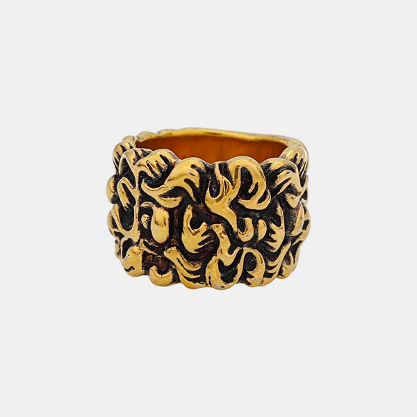 Metal Gold Ring EU 53