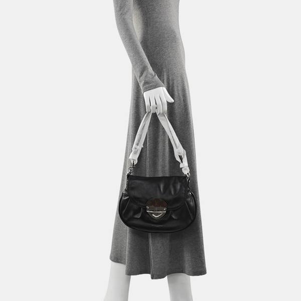 SUNSET Monogram Lambskin Black