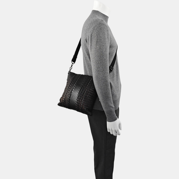 Messenger Calfskin Black