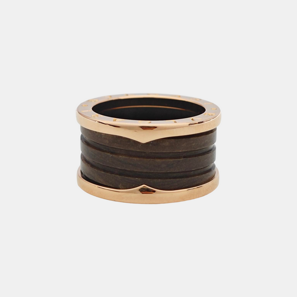 B.ZERO1 18k Rose Gold Ring EU 54