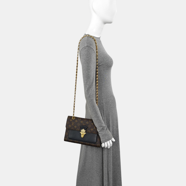 VICTOIRE Monogram Coated Canvas Brown