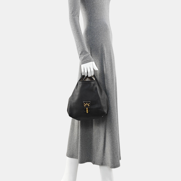 Calle Lambskin Black