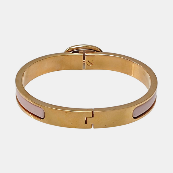 Twin Metal Red Bangle