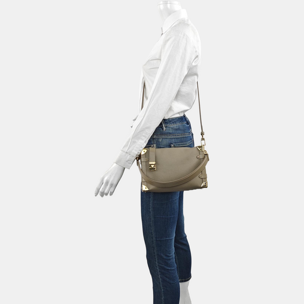 SIDE TRUNK MM Calfskin Gray