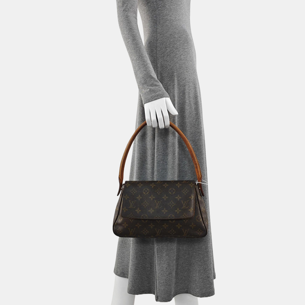 LOOPING PM Monogram Coated Canvas Brown