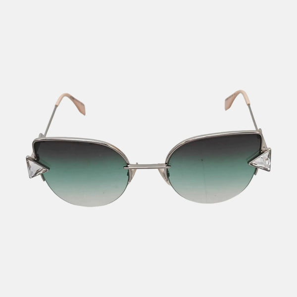 Metal Sunglasses Green
