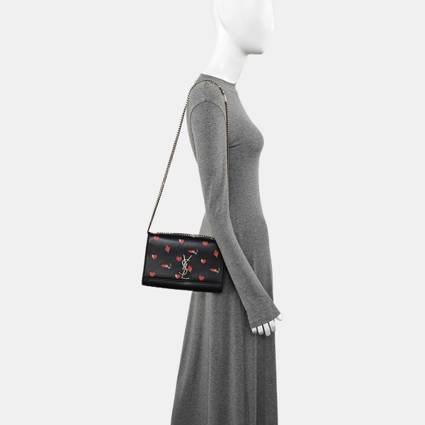 KATE Medium Calfskin Black