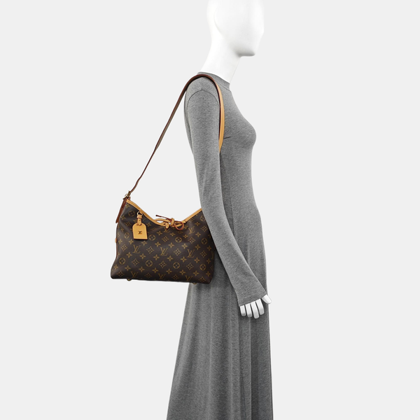 CARRYALL PM Monogram Coated Canvas Brown