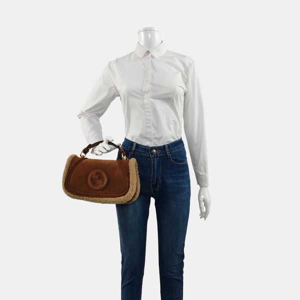 Blondie Small Suede Brown