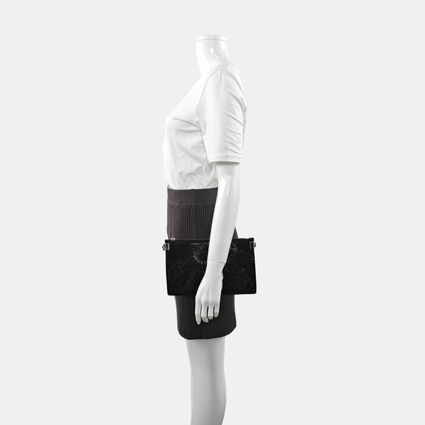 Calfskin Clutch Black