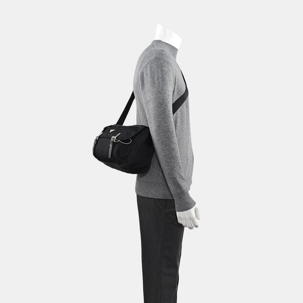 Vela Messenger Bag Nylon Black
