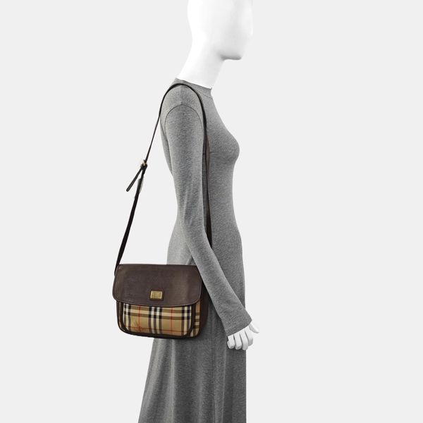 Canvas Shoulder Bag Beige