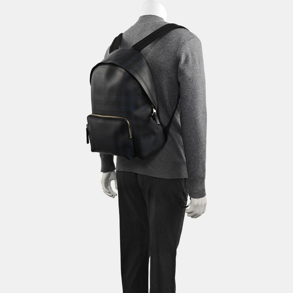 Coated Canvas Backpack Multicolor