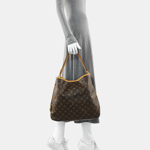 DELIGHTFUL Monogram Coated Canvas Brown
