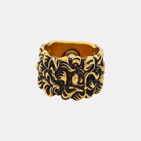 Metal Gold Ring EU 52