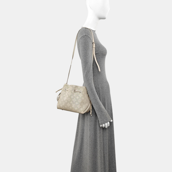 BELLA Monogram Calfskin Beige