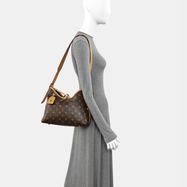 CARRYALL PM Monogram Coated Canvas Brown