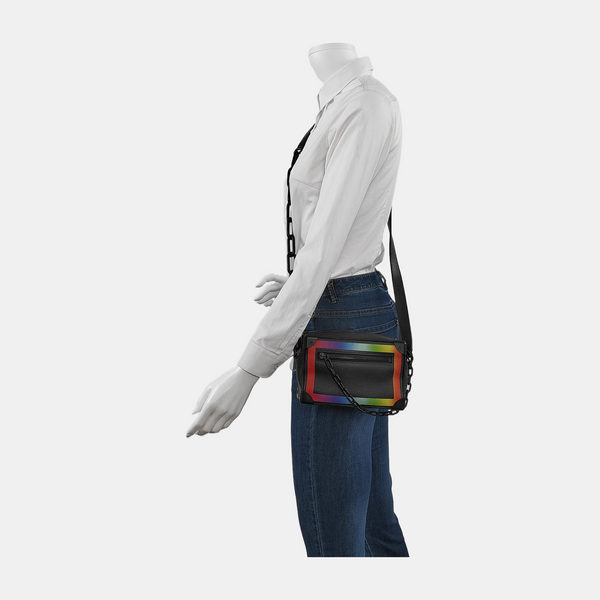 SOFT TRUNK Mini Calfskin Black