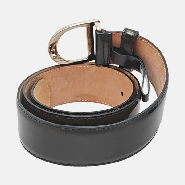Leather Belt Green