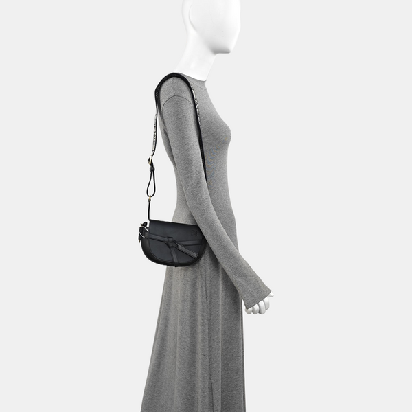 Gate Mini Calfskin Black
