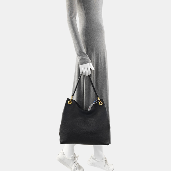Calfskin Tote Bag Black