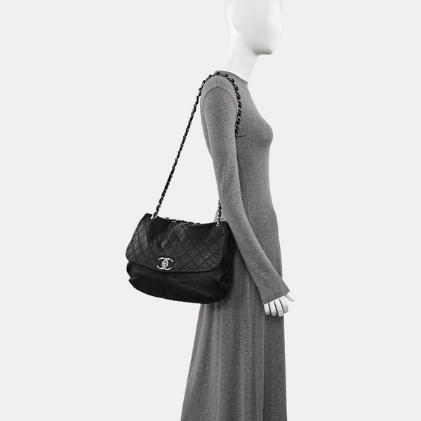 Quilted Lambskin Black